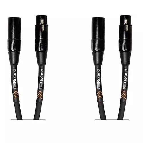 Roland Black Series Microphone 10ft. - 2 Pack