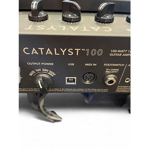 Used Line 6 Catalyst 100 Guitar Combo Amp