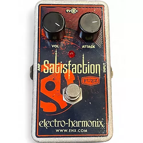 Used Electro-Harmonix Satisfaction Fuzz Effect Pedal