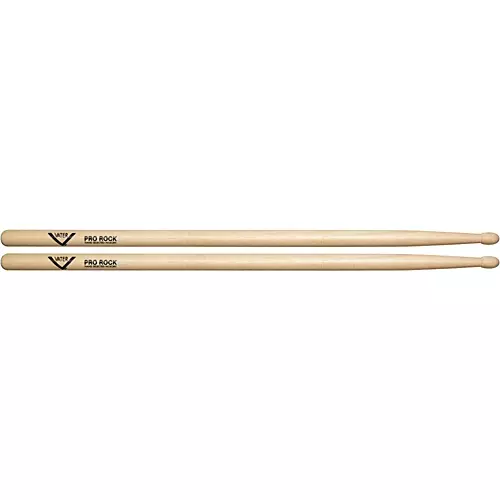 Vater American Hickory Pro Rock Drum Sticks Wood