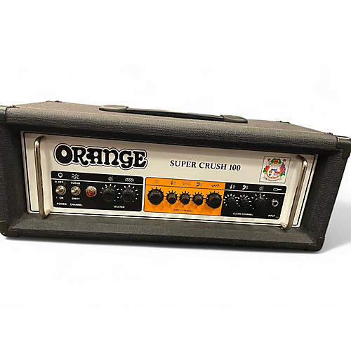 Used Orange Amplifiers SUPER CRUSH 100 Tube Guitar Amp Head
