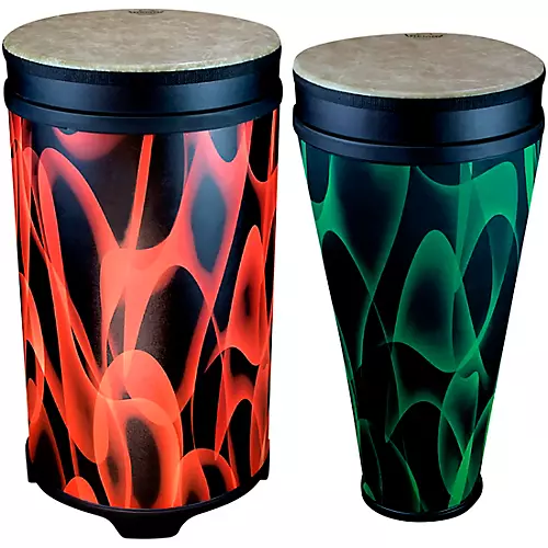 Remo Versa Timbau and Tubano Drums Nested Pack Sedona Orange