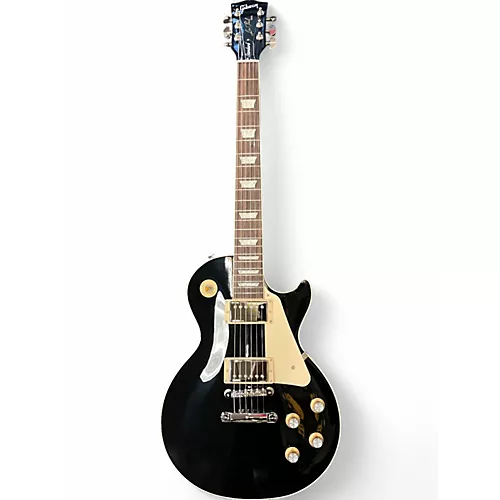Used 2024 Gibson Les Paul Standard Ebony Solid Body Electric Guitar Ebony