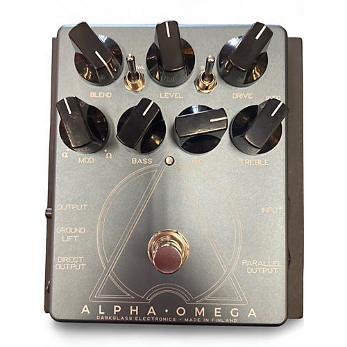 Used Darkglass Alpha-Omega Bass Effect Pedal