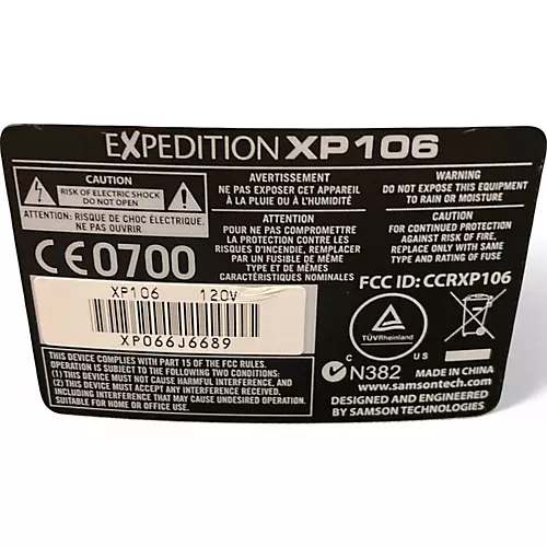 Used Samson XP106 Powered Monitor