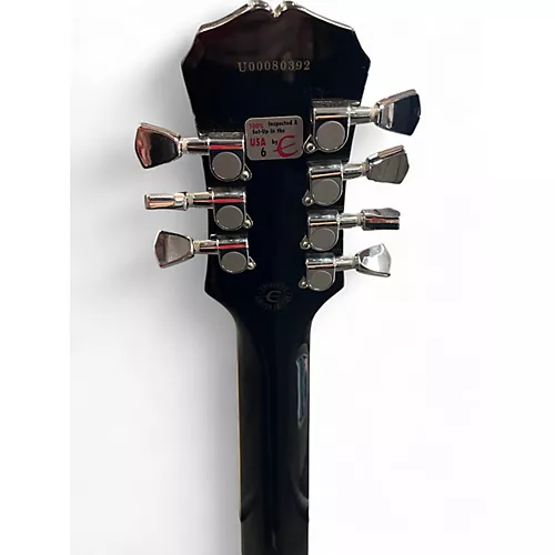 Used Epiphone LES PAUL 7 Black Solid Body Electric Guitar Black