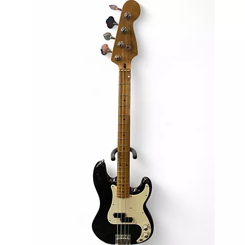 Used 1983 Fender PRECISION BASS Black Electric Bass Guitar Black