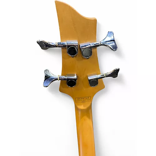 Used Schecter Guitar Research Omen 4 String Black Electric Bass Guitar Black