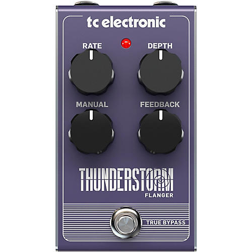 TC Electronic Thunderstorm Flanger Effects Pedal