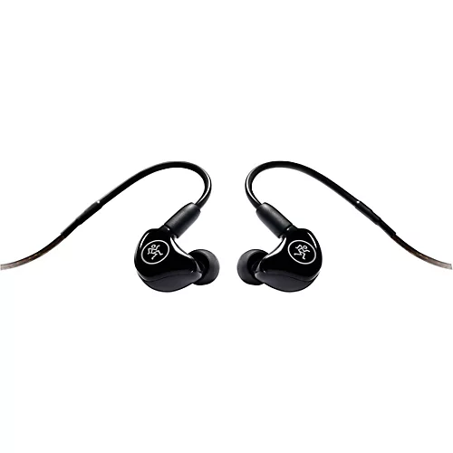 Mackie MP-120 Single Dynamic Driver Professional In-Ear Monitors Black