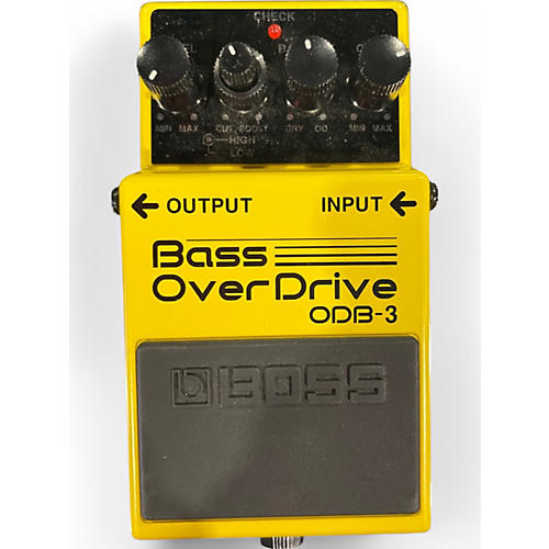 Used BOSS OBD3 BASS OVERDRIVE Bass Effect Pedal