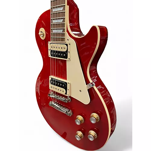 Used Gibson Les Paul Classic red Solid Body Electric Guitar red