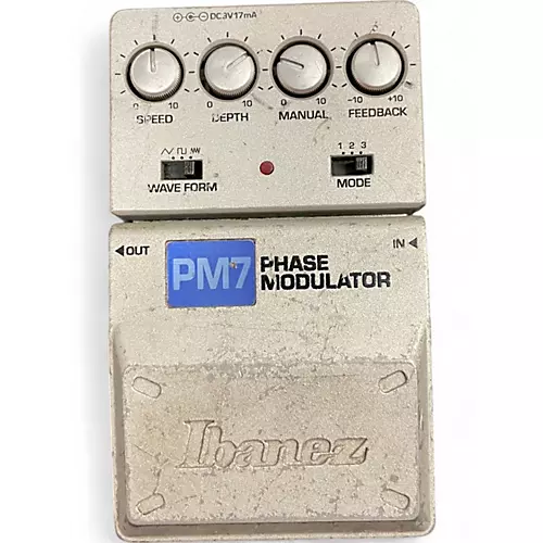 Used Ibanez PM7 Phase Modulator Effect Pedal