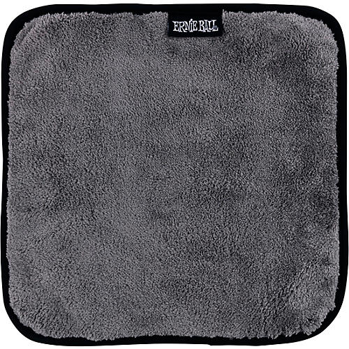 Ernie Ball Ultra-Plush Microfiber Polish Cloth Gray
