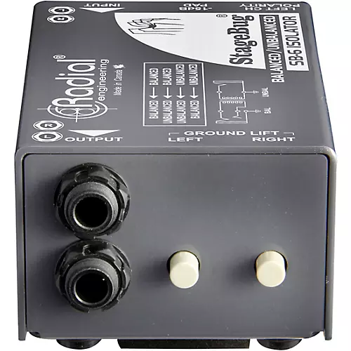 Radial Engineering StageBug SB-6 Passive Stereo Line Isolator
