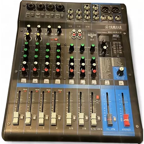 Used Yamaha MG10XUF Unpowered Mixer
