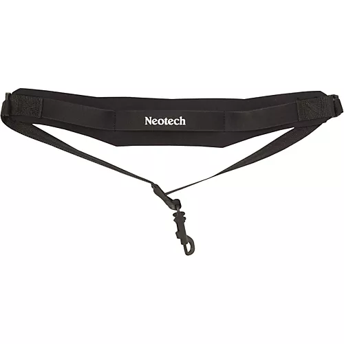 Neotech Soft Sax Strap Black Regular, Open Hook