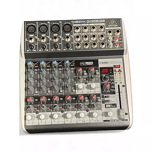 Used Behringer Xenyx QX1202USB Unpowered Mixer