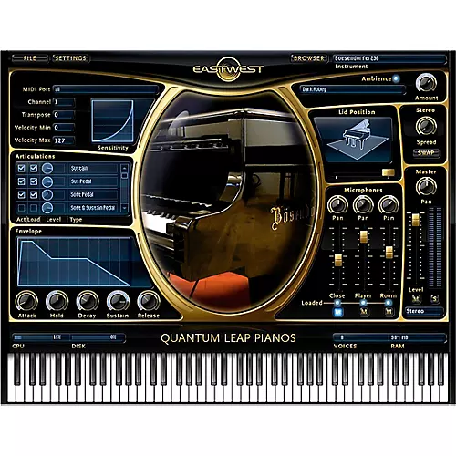 EastWest Pianos Bundle Virtual Instrument Software
