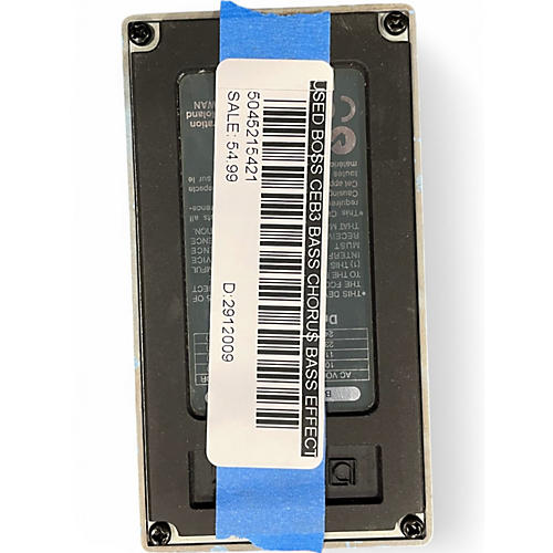 Used BOSS CEB3 Bass Chorus Bass Effect Pedal