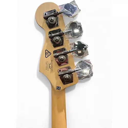 Used Squier Contemporary Active Jazz Bass SATIN GRAPHITE Electric Bass Guitar SATIN GRAPHITE