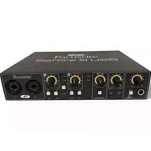 Used Focusrite SAFFIRE6 Usb