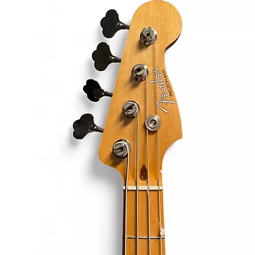 Used Fender Vintera 50s Precision Bass Red Electric Bass Guitar Red