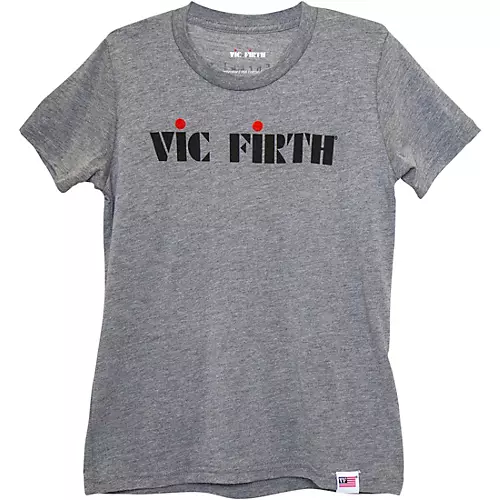 Vic Firth Youth Logo T-Shirt X Large Gray
