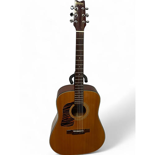 Used Washburn D12lhn Natural Acoustic Guitar Natural
