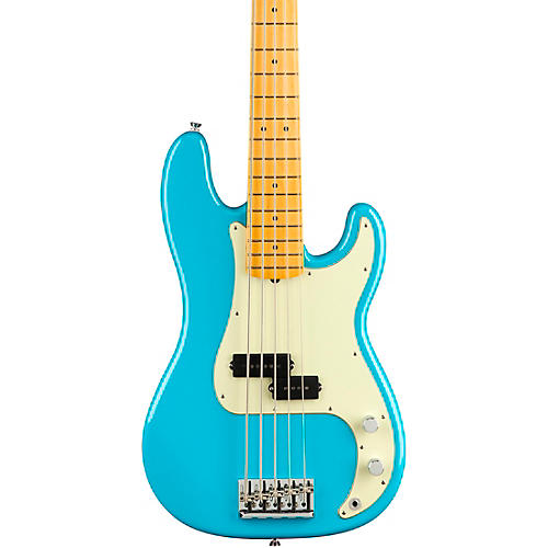Fender American Professional II Precision Bass V Maple Fingerboard Miami Blue