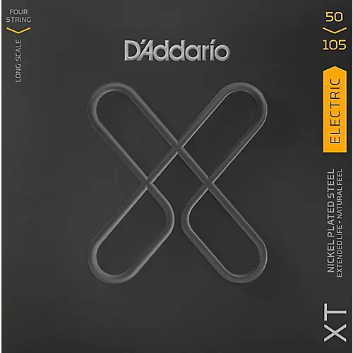 D'Addario XT Electric Bass Coated Nickel, Medium Long Scale, 50-105