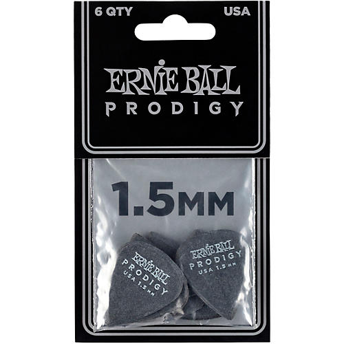 Ernie Ball Prodigy Picks Standard 1.5 mm 6 Pack
