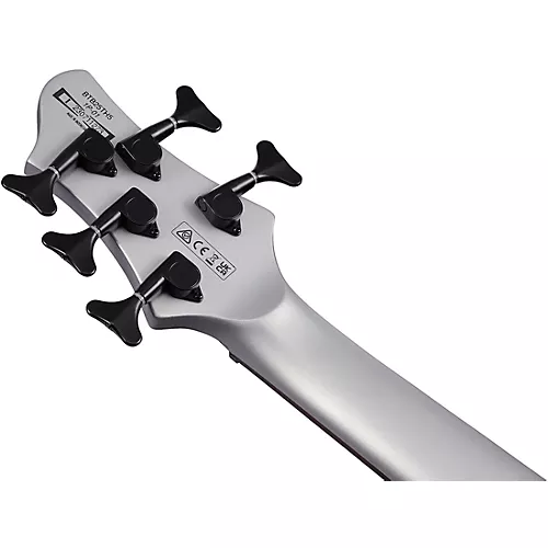 Ibanez BTB25TH5 5-String Electric Bass Guitar Silver Blizzard Matte