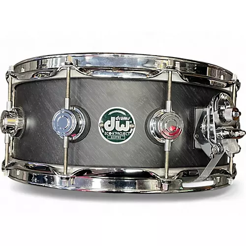 Used DW 14X5.5 Eco X Snare Ebony Drum Ebony 211