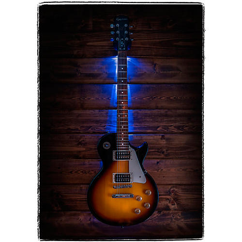 MuzicLight Guitar Wall Hanger - Blue