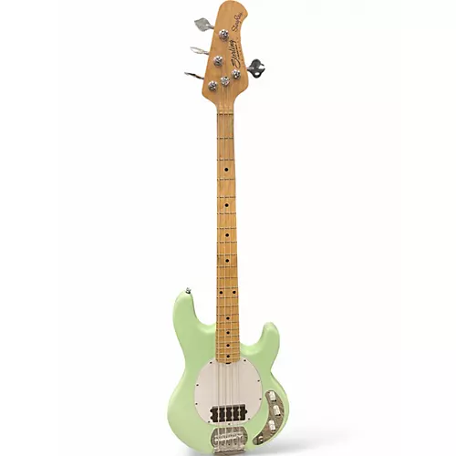 Used Sterling by Music Man Sub 4 Surf Green Electric Bass Guitar Surf Green