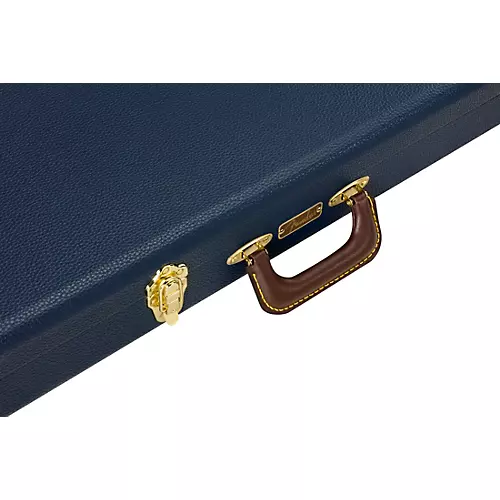 Fender Classic Series Wood Strat/Tele Case Navy Blue Orange