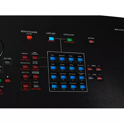 Yamaha MONTAGE M8x 88-Key Synthesizer With Polyphonic Aftertouch