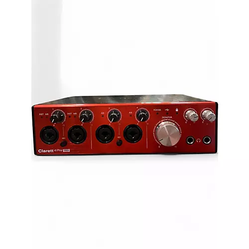 Used Focusrite Clarett 4Pre Audio Interface