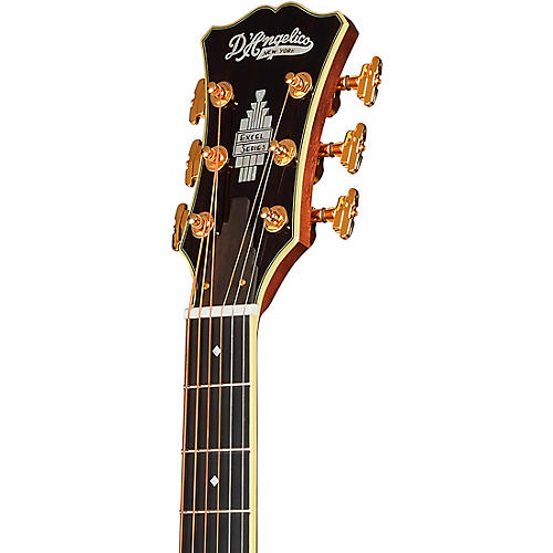 D'Angelico Excel Tammany OM Acoustic-Electric Guitar Vintage Natural