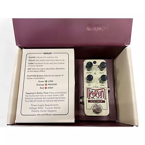 Used Electro-Harmonix Pico Rerun Effect Pedal