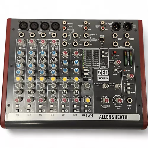 Used Allen & Heath ZED10FX Unpowered Mixer