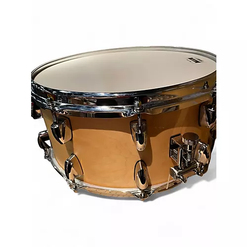 Used Yamaha 14in Tour Custom Maple Snare Drum Natural Drum Natural 33
