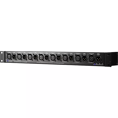 Art S8-3Way Eight-Channel Three-Way Mic Splitter
