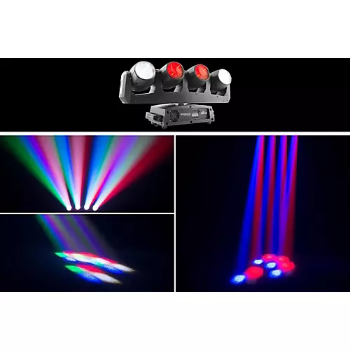 CHAUVET DJ Intimidator Wave 360 IRC LED Moving Heads (4)