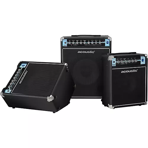 Acoustic B100C 1x12 100W Bass Combo With Tilt-Back Cab Black