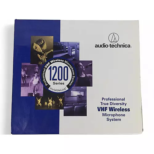 Used Audio-Technica VHF Wireless 1200 Series Handheld Wireless System