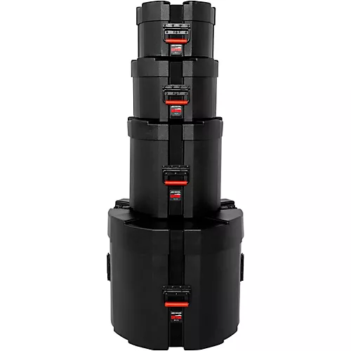 Gator Grooves Jazz Fusion Drum Case Pack Black