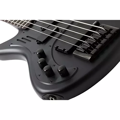 Schecter Guitar Research Stiletto-5 Stealth Pro LH Satin Black