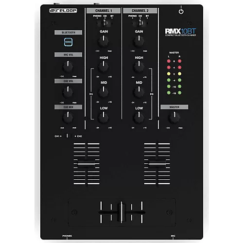 Reloop RMX 10BT Compact Bluetooth DJ Mixer